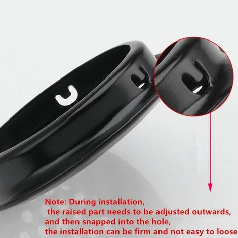 PESCE Grille De Ventilation Inox Ronde Grille Ventilation Inoxydable Grille De Ventilation Inox Ronde 10 Pièces Grille D’aération Noir Pour Armoire Placard Ventilation Pour Cuisine Meubles â Image 5